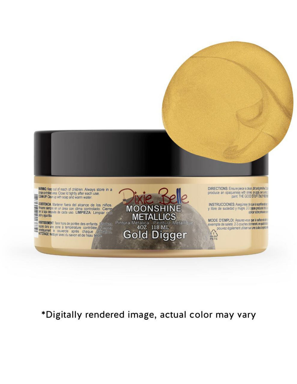 Moonshine Metallic Gold Digger