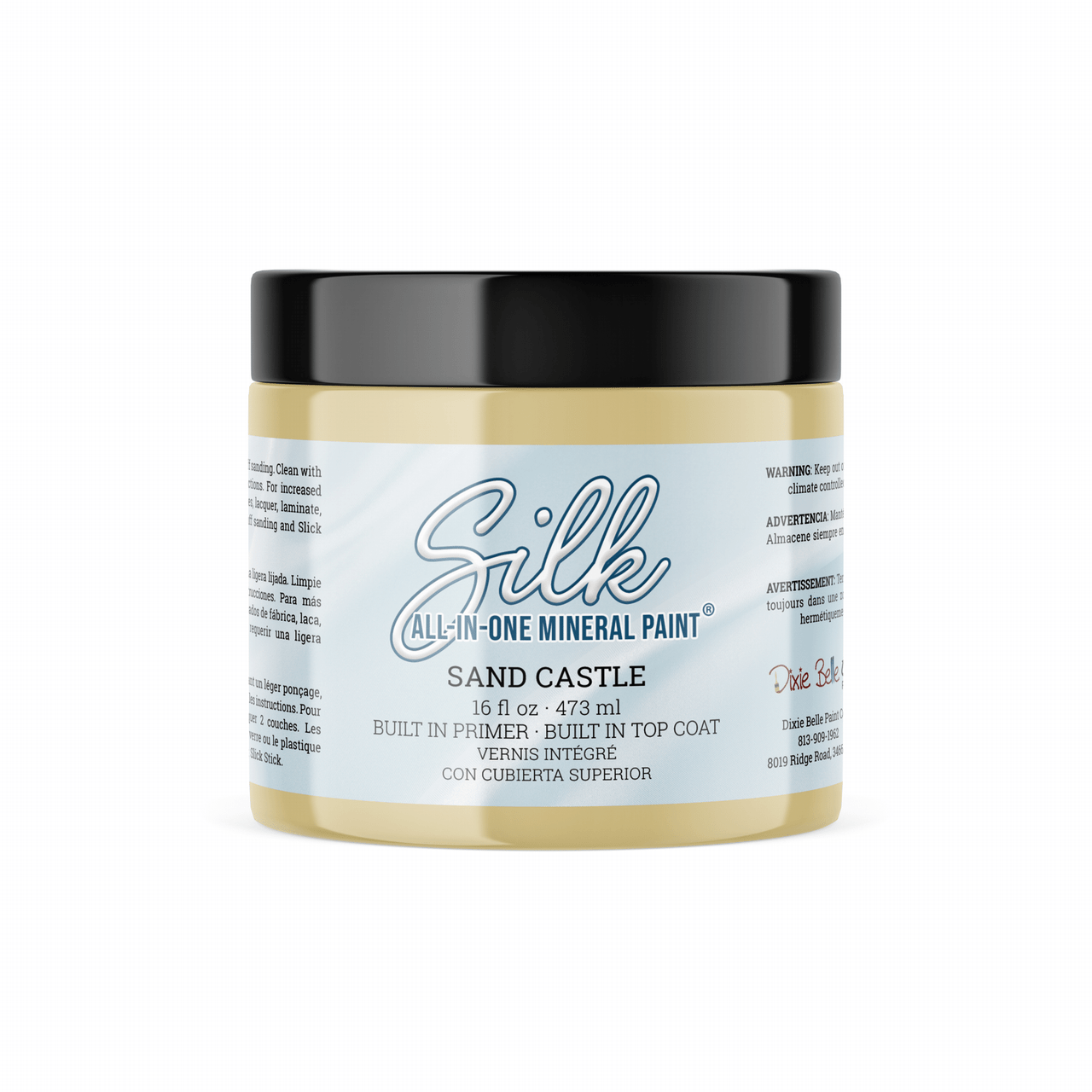 Sand Castle Silk Paint