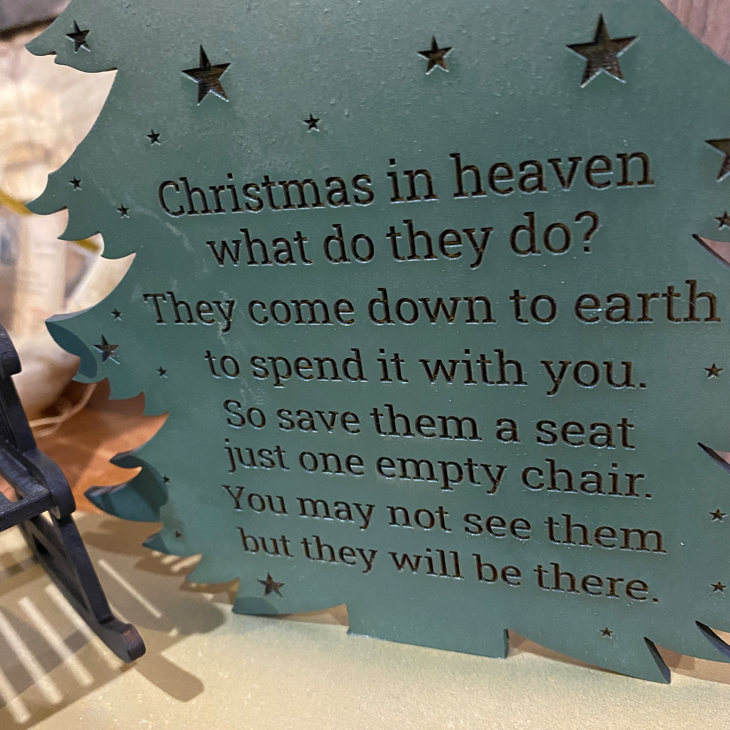 Christmas In Heaven Scene