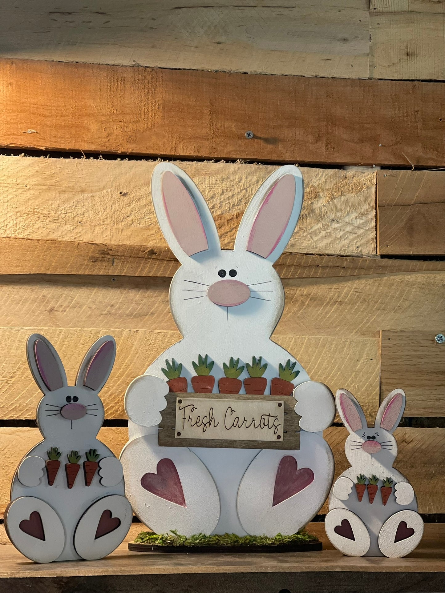 Paint Your Own Bunny Trio