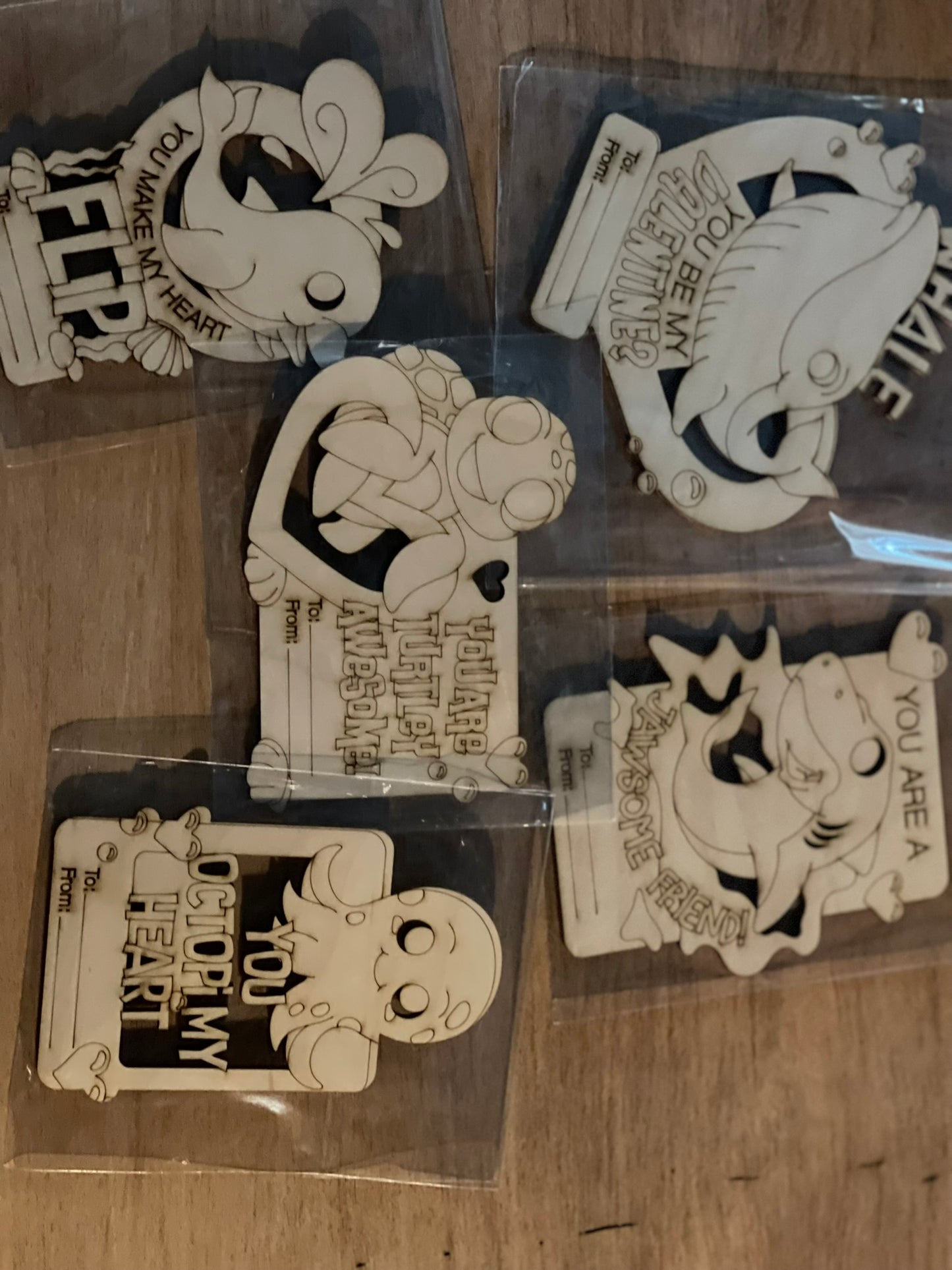 Sea Life Valentine DIY Kit