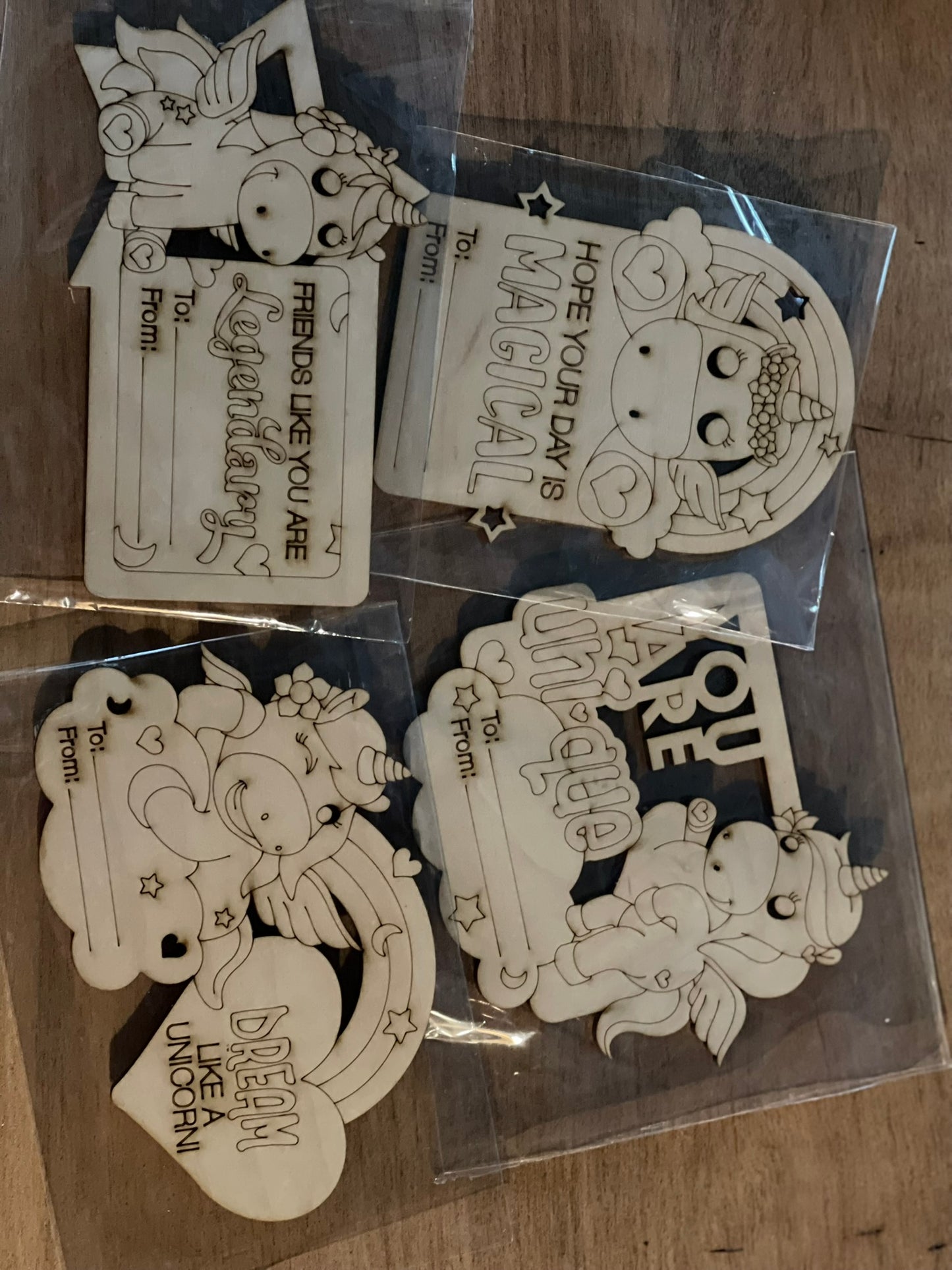 Unicorn Valentine DIY Kit