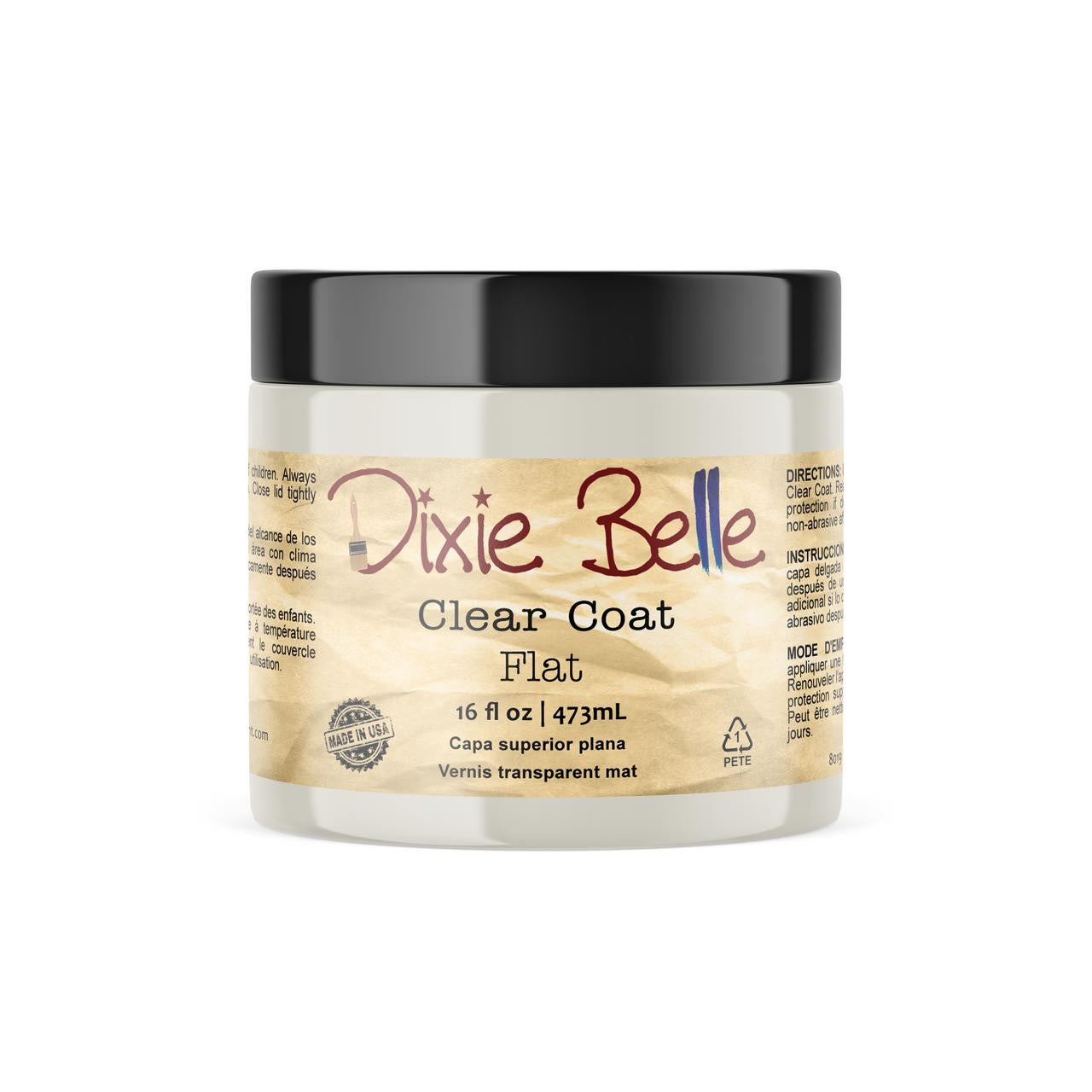 Dixie Belle Flat Clear Coat