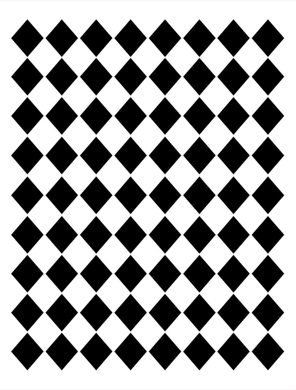 Harlequin Large Mylar Stencil