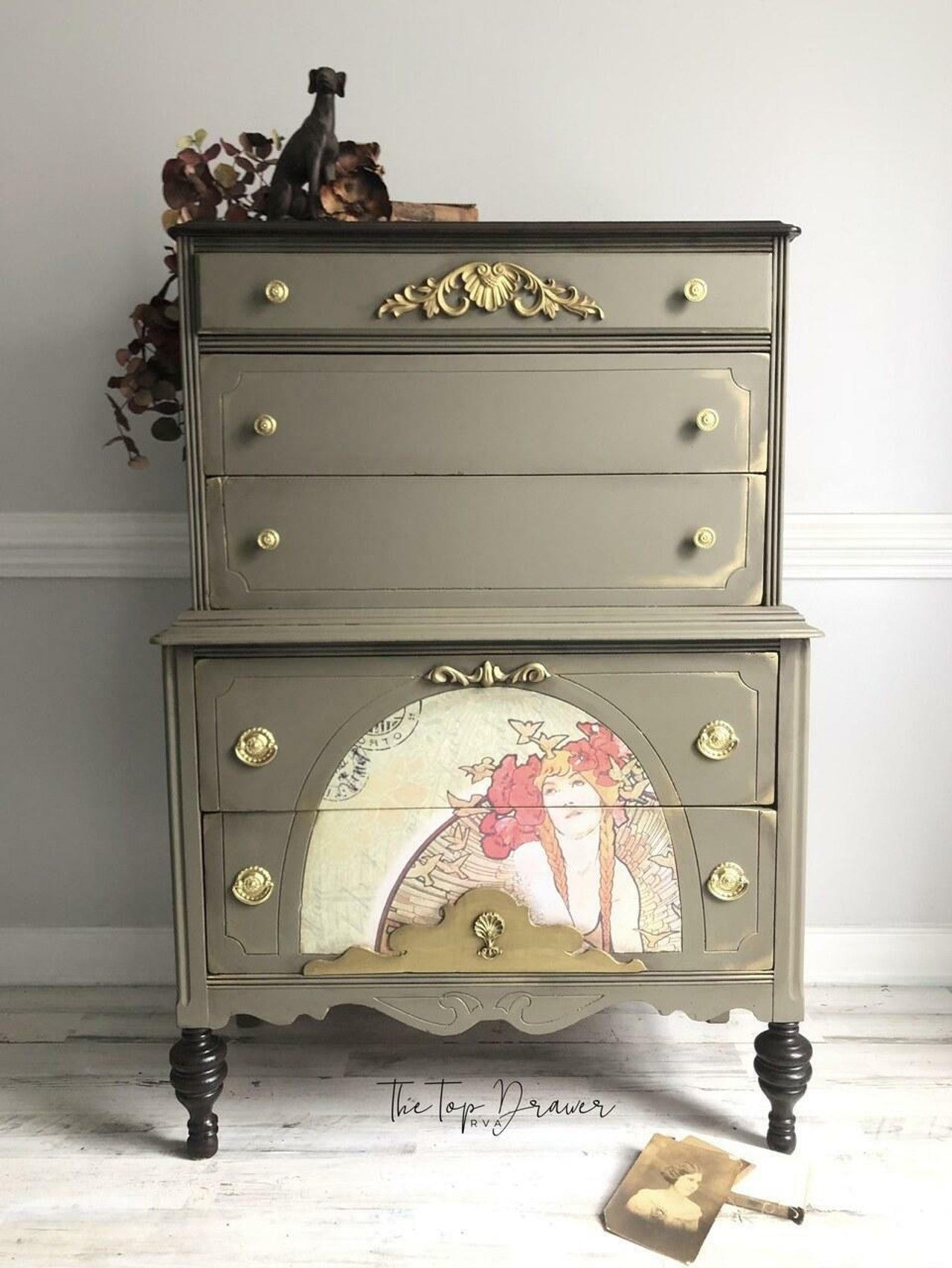 Hampton Olive Silk Paint