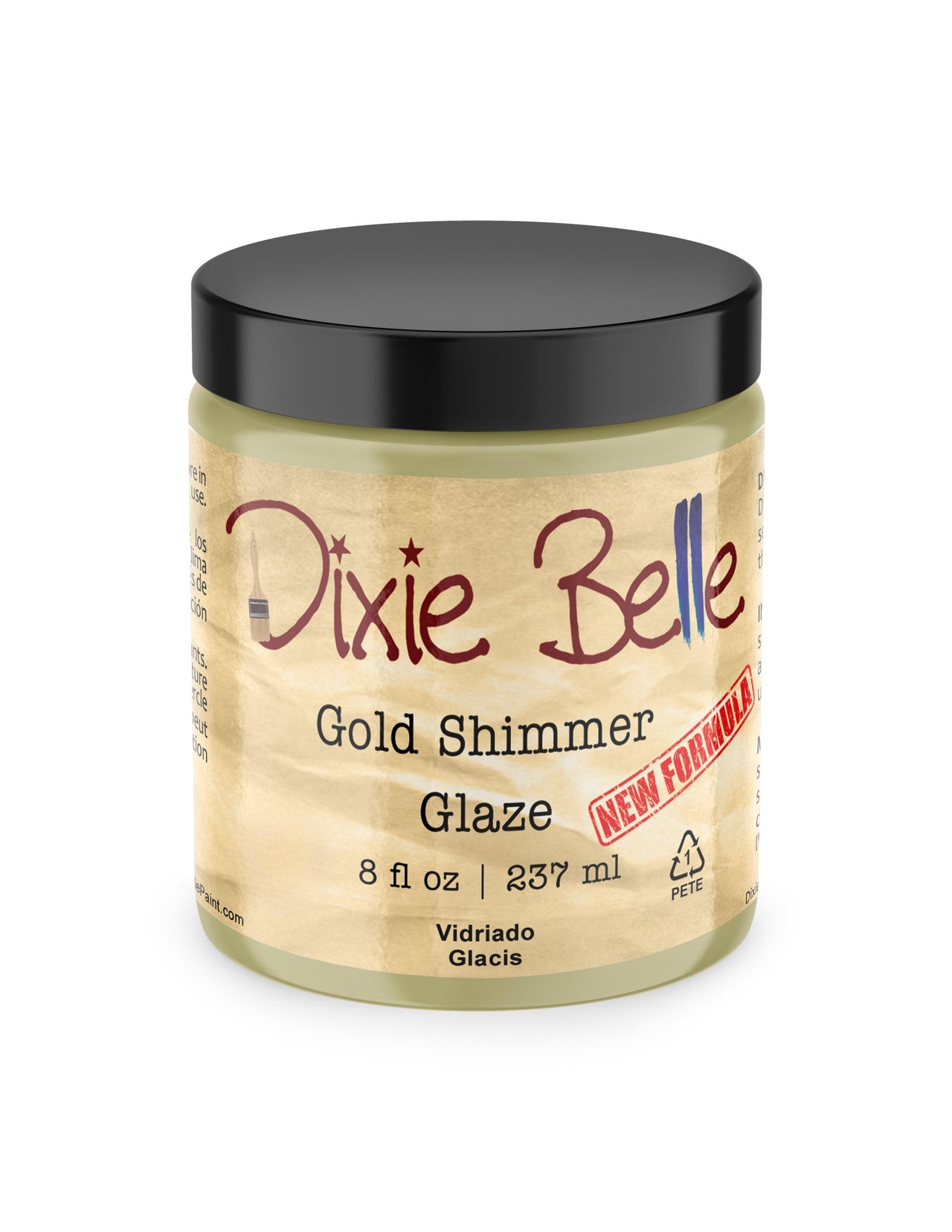 Gold Shimmer Glaze