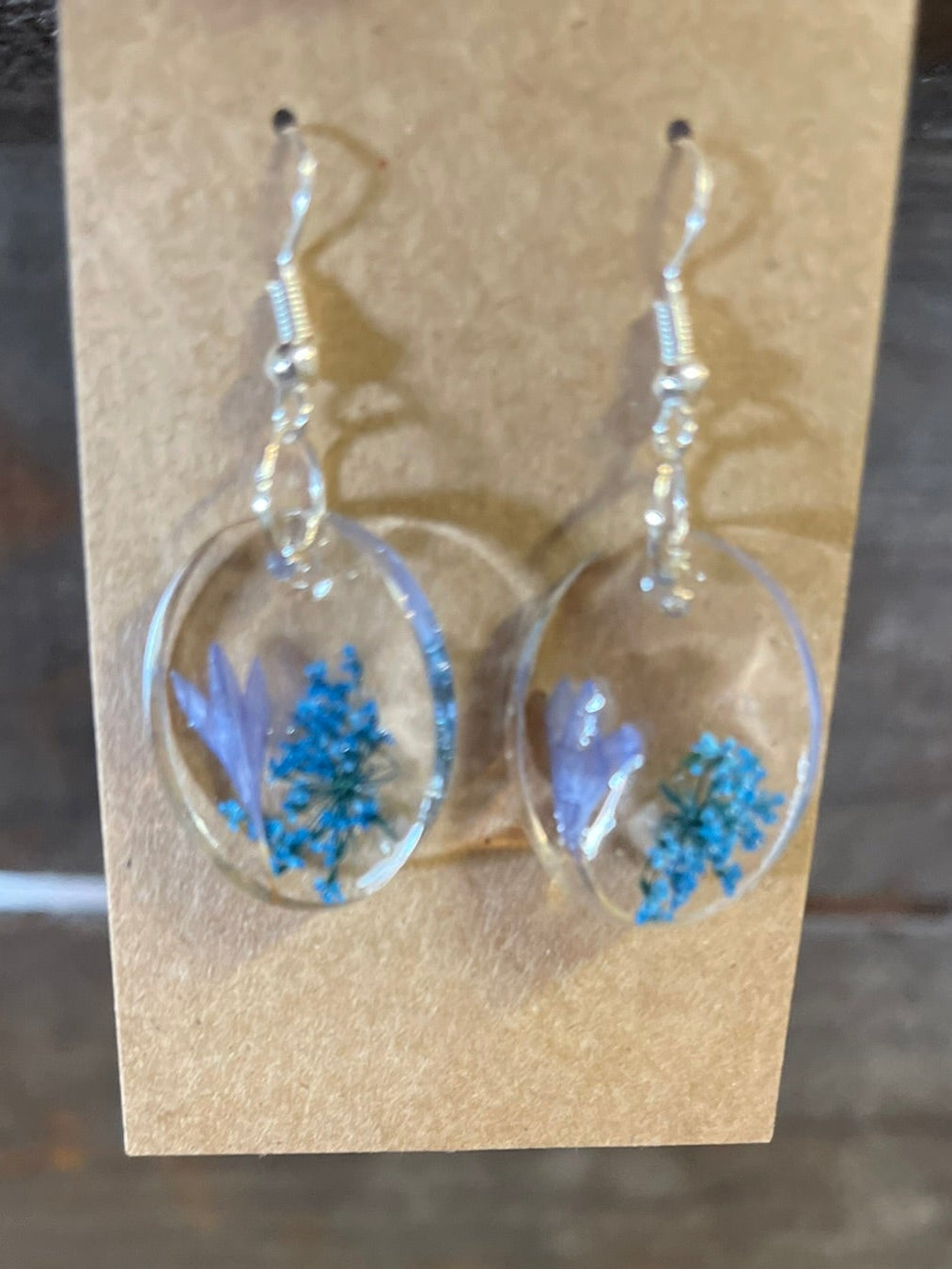 Resin Earrings Flowers