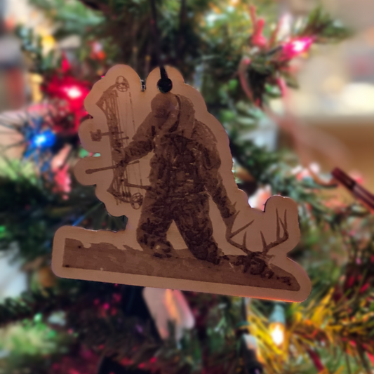 Personalized Bowhunter Ornament