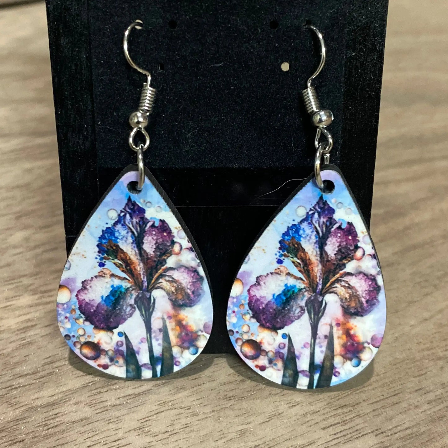 Fleur de Teardrop Earrings