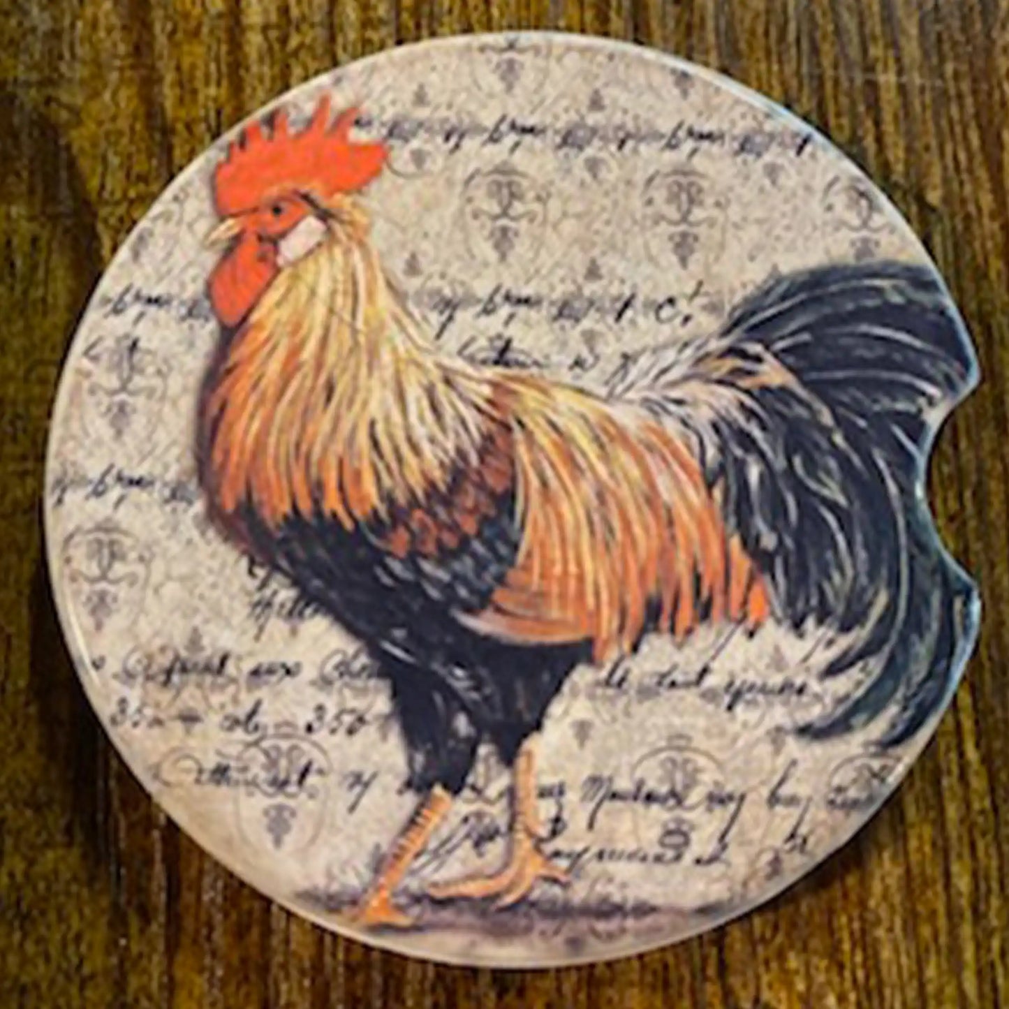 Hen Life Car Cupholder Coasters