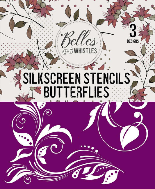 Butterflies Silkscreen Stencil