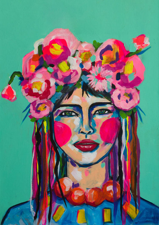 Colour Me Bright Mint by Michelle decoupage paper