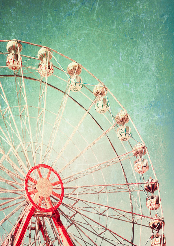 Ferris Wheel Mint by Michelle decoupage paper