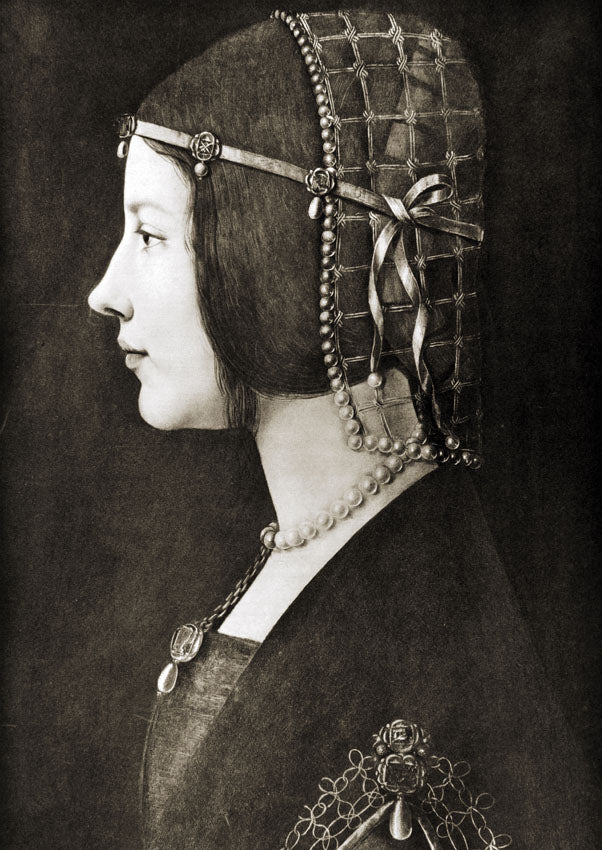 Leonardo's Lady Mint by Michelle decoupage paper