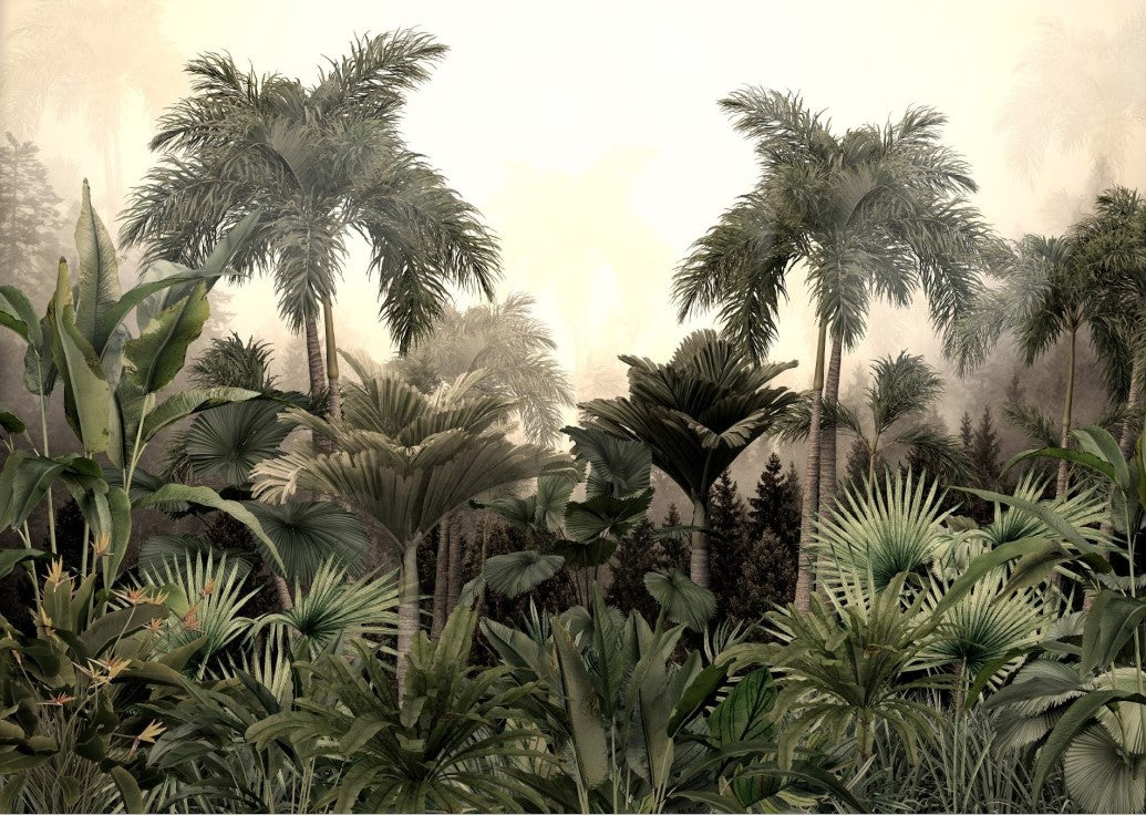 The Tropics Mint by Michelle decoupage paper