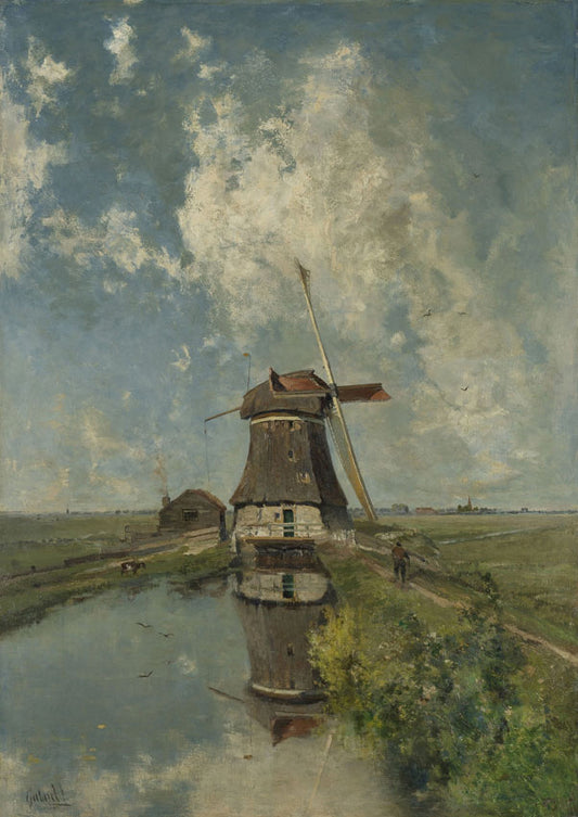 Windmill Mint by Michelle decoupage paper